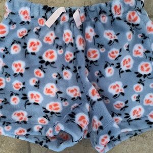 Soft light blue/grey sleep shorts